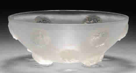 R. Lalique Tournon Bowl