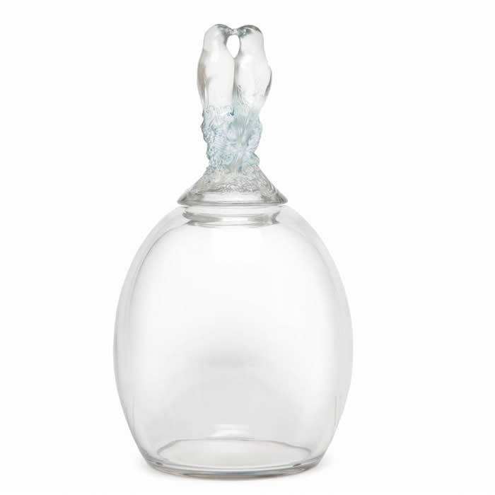 R. Lalique Tourterelles Vase