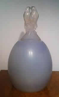 R. Lalique Tourterelles Vase