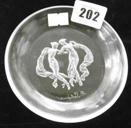 R. Lalique Trianon Ashtray