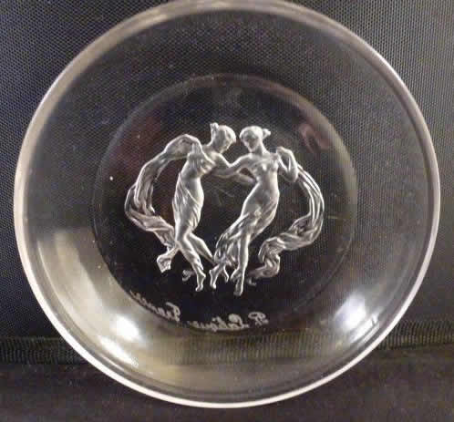 R. Lalique Trianon Ashtray