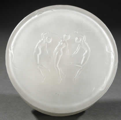 R. Lalique Trois Figurines Boite