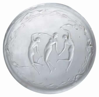 R. Lalique Trois Figurines Box