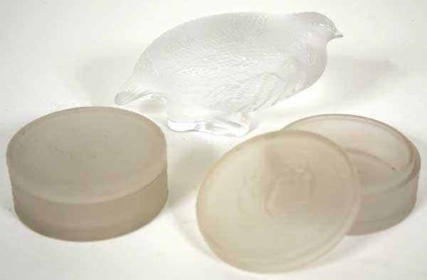 R. Lalique Trois Figurines Box
