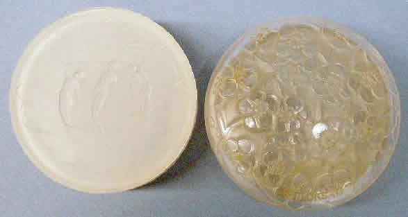 R. Lalique Trois Figurines Powder Box