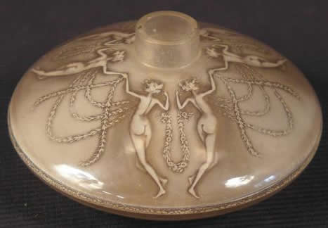 R. Lalique Trois Groupes De Deux Danseuses Scent Bottle