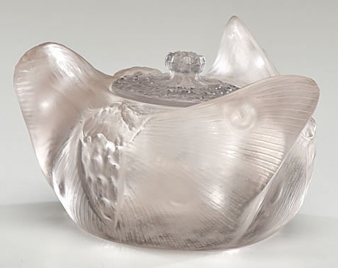R. Lalique Trois Papillons-3 Inkwell