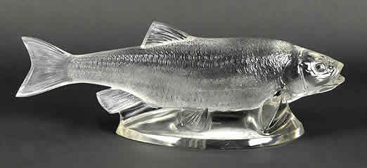 R. Lalique Truite Decoration