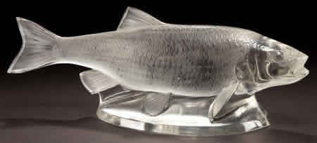 R. Lalique Truite Table Decoration