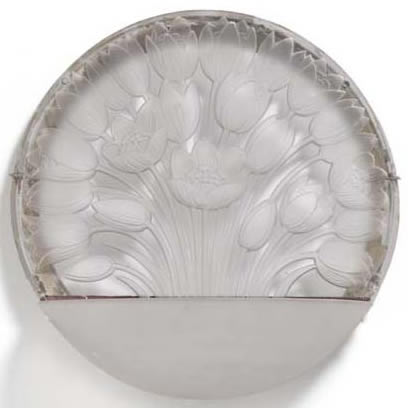 R. Lalique Tulipes Applique