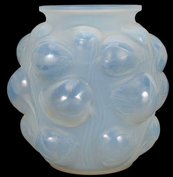 R. Lalique Tulipes Opalescent Vase