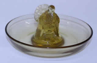 R. Lalique Turkey Ashtray