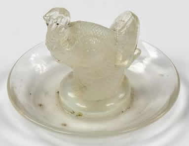 R. Lalique Turkey Ashtray