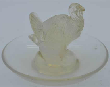R. Lalique Turkey Ashtray