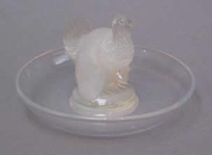 R. Lalique Turkey Ashtray
