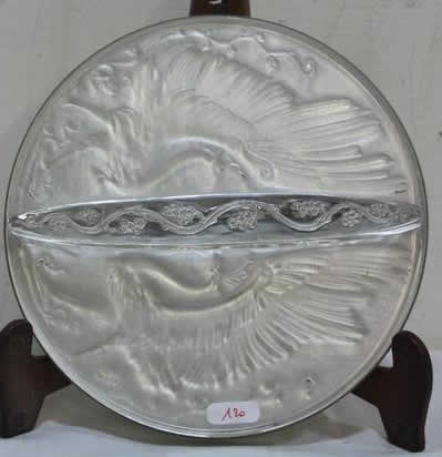 R. Lalique Two Birds Mirror