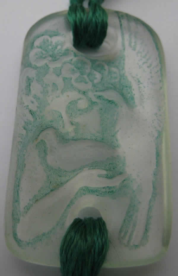 R. Lalique Two Doves Pendant