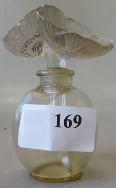 R. Lalique Two Flowers Perfume Bottle