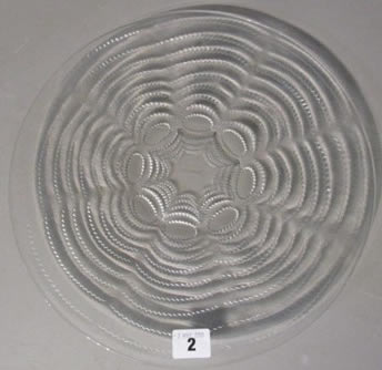 R. Lalique Vagues Plate