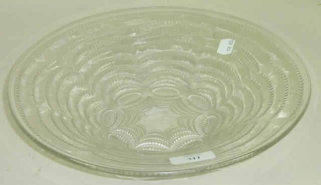 R. Lalique Vagues Bowl