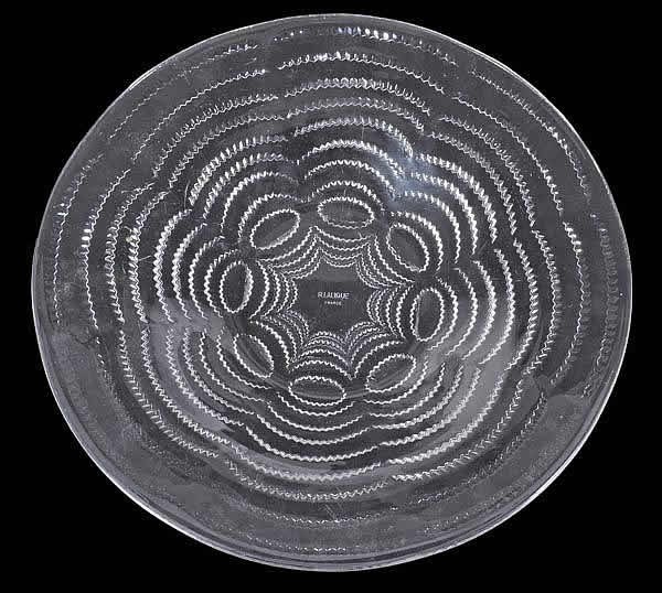 R. Lalique Vagues Bowl