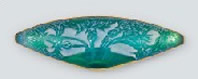 Rene Lalique Vase De Bluets-2 Brooch