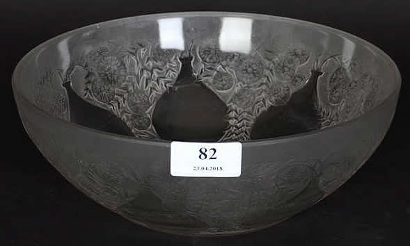 R. Lalique Vases Bowl