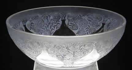 R. Lalique Vases Bowl