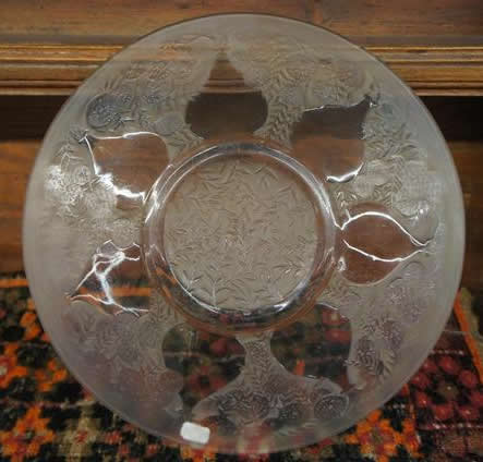 R. Lalique Vases Plate