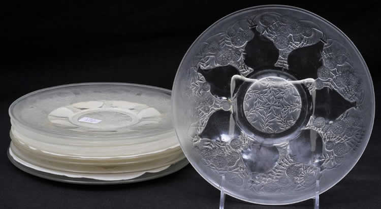 Rene Lalique Vases Plate 