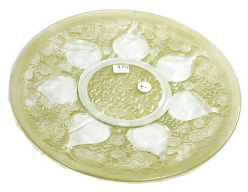 R. Lalique Vases Tray