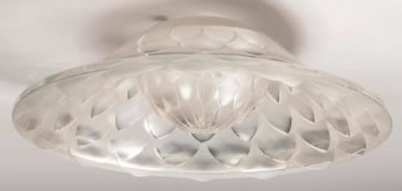 R. Lalique Verone ou Dahlia Chandelier