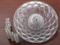 R. Lalique Verone Chandelier
