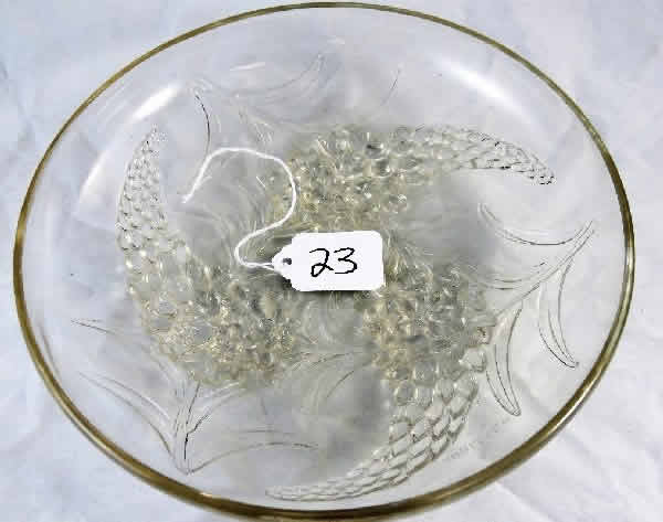 R. Lalique Veronique Bowl