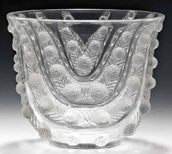 R. Lalique Vichy Vase
