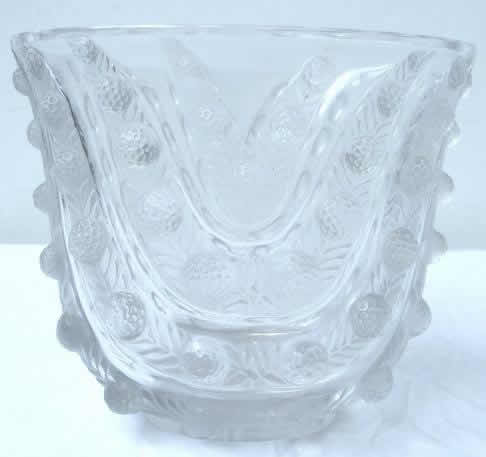R. Lalique Vichy Vase