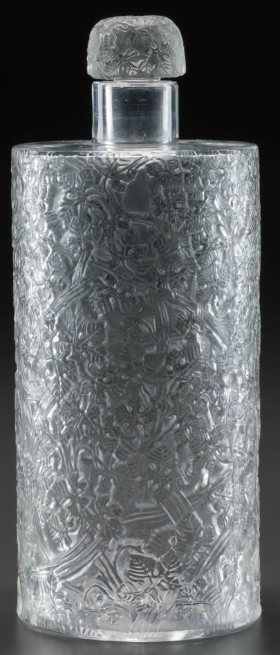 Rene Lalique Vigne Decanter