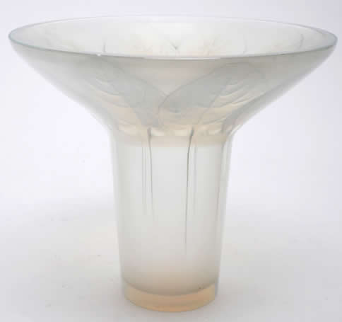 R. Lalique Violettes Vase