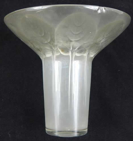 R. Lalique Violettes Vase