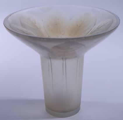 R. Lalique Violettes Vase