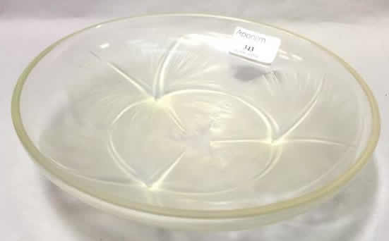R. Lalique Volubilis Footed Bowl