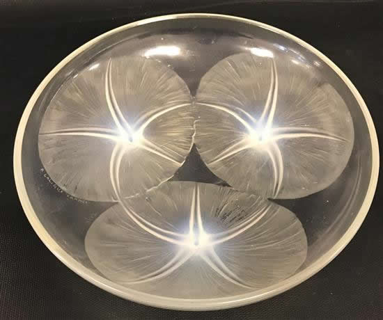 R. Lalique Volubilis Footed Bowl