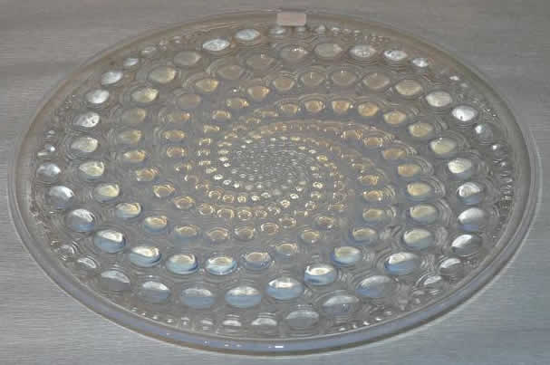 R. Lalique Volutes Plate