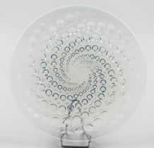 R. Lalique Volutes Plate