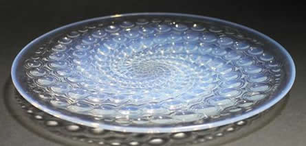 R. Lalique Volutes Plate