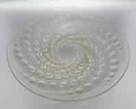R. Lalique Volutes Plate