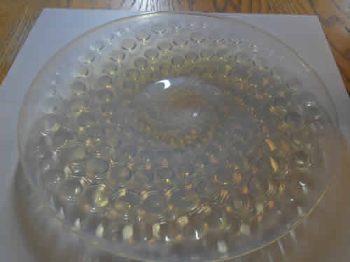 R. Lalique Volutes Plate