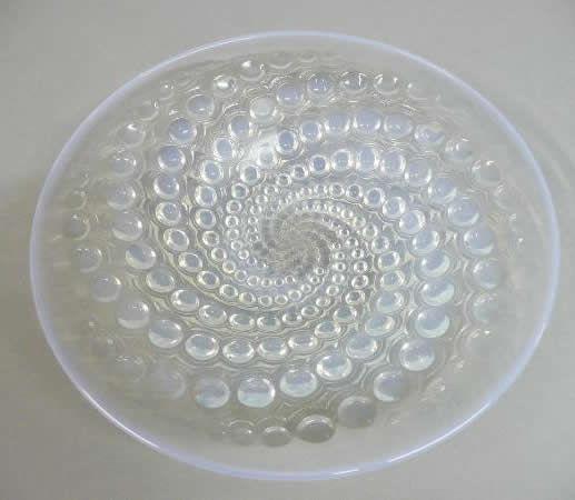 R. Lalique Volutes Plate