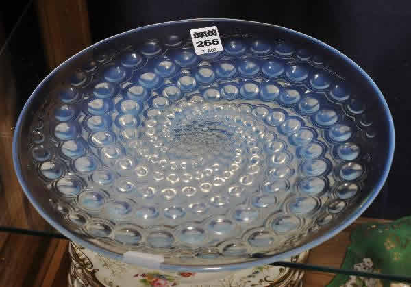 R. Lalique Volutes Plate