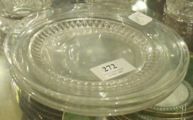 Rene Lalique Vougeot Plate 